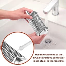 Meat Tenderizer Attachment for Kitchenaid Stand Mixer Stainless Steel Gear Meat Tenderizer Machine Efficient Kitchen Tool