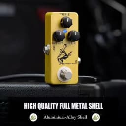MOSKY Golden Horse Mini Overdrive Guitar Effect Pedal True Bypass Analog Circuit Dual Mode for Electric Guitar Bass