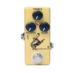MOSKY Golden Horse Mini Overdrive Guitar Effect Pedal True Bypass Analog Circuit Dual Mode for Electric Guitar Bass
