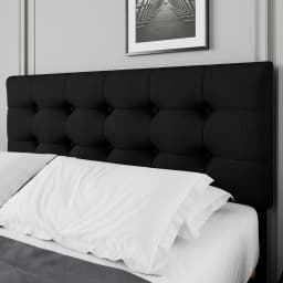 Full Size Bed Frame with 4 Storage Drawers and Adjustable Headboard, Upholstered Platform Bed with Button Tufted, Customized