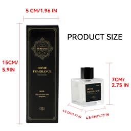 Hot 50ml Reed Diffuser Essential Oil Volatile Hilton Shangri-La Hotel Rattan Aromatherapy Air Freshener Fragrance Home Perfume