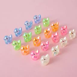 10-100pcs Tiny Electroplated Iridescent Resin Ducks Miniatures Figurines for Micro Garden Landscape DIY Home Potted Plant Decora