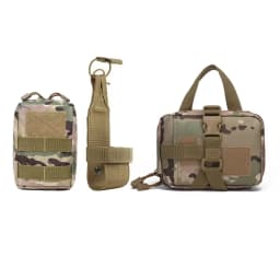 Dog Tactical Bags Set Molle Pouches Belt Attaching on Harness Sticker Military Dog Training Bags For Large Dogs Accessories