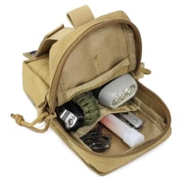 Dog Tactical Bags Set Molle Pouches Belt Attaching on Harness Sticker Military Dog Training Bags For Large Dogs Accessories