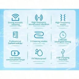 Popular Toothbrush, Adult Household Soft-Bristled Sonic Electric Toothbrush USB Rechargeable Couple Toothbrush, With Four Brush Heads