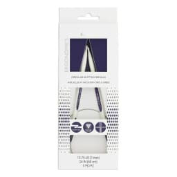Ergonomic 24" Circular Knitting Needles, US 10.75 (7mm)