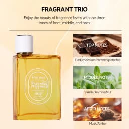 Women Perfume Long-lasting Fresh Caramel Vanilla - 10H Naturally Refreshing Romantic Encounter Gourmand Sweet EDP Spray