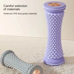 Foot Massager Massage Roller Yoga Massage Ball Plantar Fascia Roller Muscle Relaxation Care Plastic Manual Mini Foot Massager