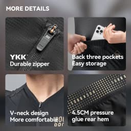 ROCKBROS Summer Cycling Short Sleeve Jersey Lightweight Quick Dry Breathable Sunscreen Jersey High Elastic Men Cycling Clothing