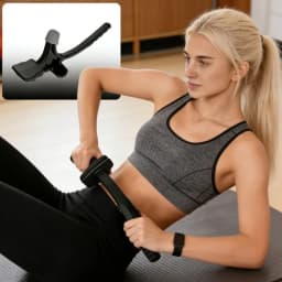 Iliopsoas Massage Hook, Dual-Point Targets Deep Hip Muscles. Relieves Back & Hip Tension from Long Sitting and Exercise.