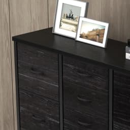 15 Drawer Dresser, 48 Inch Fabric Tall Dresser for Bedroom Closet with Wood Grain Print Top & Sturdy Metal Frame, Customized