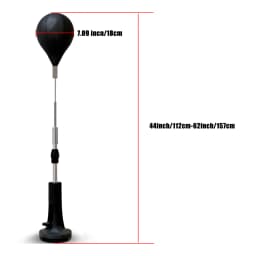 New Premium Punching Bag, Cobra Bag for Boxing Agility Training Home Fitness Equipment Thickened Rod Reflex Bag Family Best Gift