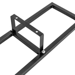 2PCS Wall Mount 34 Inch Media Storage Rack, CD DVD Organizer Metal Shelf, 34 Inch Black Cube Storage Media Shelf and Video Game Organizer