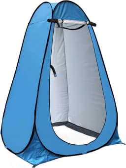 Blue Pop Up Privacy Shower Tent