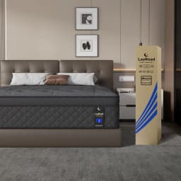 12inch Memory Foam Hybrid Mattress With Pocket Springs, Twin, Full, Queen, King, Sizes In A Box, Medium Firm, Mattresses For Support Comfort, Fiberglass-Free Suitable For Home BedroomsAnd Hotels