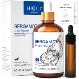 HIQILI 100ML Natural Essential Oil, Frankincense/Lemon/Rosemary/Tea Tree/Lavender/Wintergreen/Ylang, Humidifiers, DIY Candles