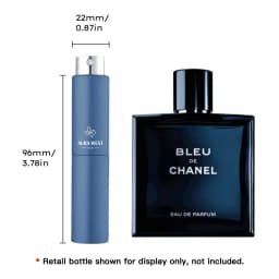 100% Authentic Chanel Bleu Men EDP Travel Decant Spray 5ml Various Flavors, Genuine Fragrance Decant, Not Original Bottle, Sample Size