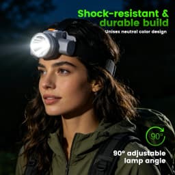 Super Bright Led Flashlight, Long Battery Life, USB Fast Charging, Two Modes (High Brightness for over 8 Hours / Medium Brightness for over 12 Hours), Rechargeable Tactical Flashlight, Suitable for Camping, Hiking, Emergencies, and Outdoor Activities