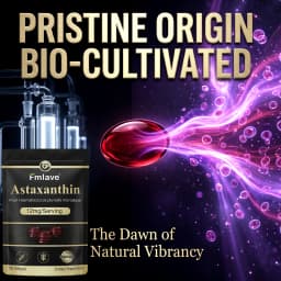 Fmlave Premium Astaxanthin 12mg, Natural Antioxidant Supplement for Eye, Joint, Skin Health,Microalgae Source, 120 Softgels