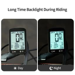 BIKEVEE Rechargeable GPS Wireless Bike Cycling Computer Waterproof USB-C Wireless Bicycle Speedometer Odometer Stopwatch with Auto Backlight Altitude Gradient Speed Mileage Riding Accessories