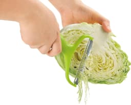 Shimomura Industry Full Veggie Cabbage Peeler, Shredded Cabbage