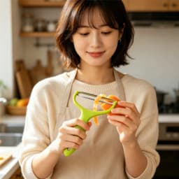 Shimomura Industry Full Veggie Cabbage Peeler, Shredded Cabbage