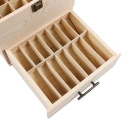 Wood Essential Oil Box 59 Grid Wood Essential Oil Box Essential Oil Packaging Box High Quality 3 Layer Essential Oil Box