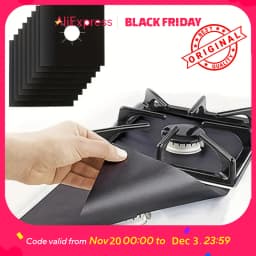 Stove Splatter Guard - Thick Gas Range Protector Mat, Heat Resistant Cooktop Liner for Easy Cleaning