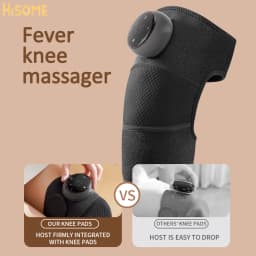 USB Heating Knee Protection Massage for Joint Far-infrared Knee Shoulder Elbow Pad Wireless LED 5 Levels Hot Compress Massager