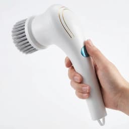Effortless Electric Grease Scrubber, Rechargeable Cordless Power Cleaning Brush, for Kitchen Sink Tile & Stubborn Stains