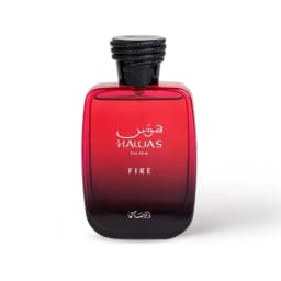 Hawas Fire Eau De Parfum Spray 100ml (3.4oz) - Bold and Long-Lasting Arabic Perfume with Fiery Essenc.e