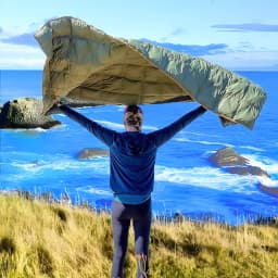 Outdoor Puffy Camping Blanket, Lightweight Down Alternative Puffy Camping Large Ultra Warm Hammock Top Quilt Waterproof Blanket for Traveling Picnic Beach Party Cold Weather