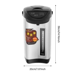 Electric Kettle, 4L 110V Stainless Steel Electric Water Boiler Kettle with 750W Fast Heating, 24-Hour Keep Warm