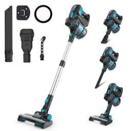INSE V770 Cordless Vacuum Cleaner, 30Kpa 6-in-1 Lightweight Stick Vacuum for Carpet, Hardfloors, Pet Hair