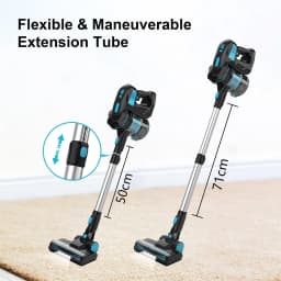 INSE V770 Cordless Vacuum Cleaner, 30Kpa 6-in-1 Lightweight Stick Vacuum for Carpet, Hardfloors, Pet Hair
