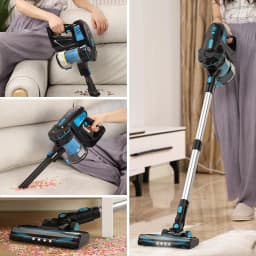 INSE V770 Cordless Vacuum Cleaner, 30Kpa 6-in-1 Lightweight Stick Vacuum for Carpet, Hardfloors, Pet Hair