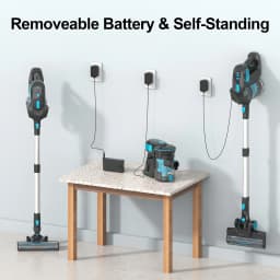 INSE V770 Cordless Vacuum Cleaner, 30Kpa 6-in-1 Lightweight Stick Vacuum for Carpet, Hardfloors, Pet Hair