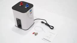 Instant Hot Water Heater 1500W, 8L Electric Mini Tank Water Heater 1500W with Temp Control 32-149°F for Kitchen Bathroom RV
