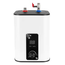 Instant Hot Water Heater 1500W, 8L Electric Mini Tank Water Heater 1500W with Temp Control 32-149°F for Kitchen Bathroom RV