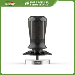 IKAPE V3 Coffee Calibrated Tamper 30 lbs constant pressure,Spring-loaded Calibrated 51/54/58mm Tamper with Stainless Steel Base