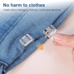 10PCS Clothing Clips Multi Function Pants Clips Leg Straps Clips Holder Clothing Pin for Clothes Long Pants Legs Sleeves