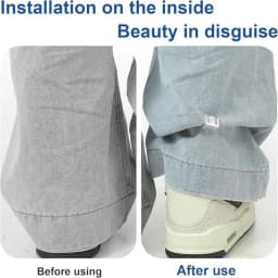 10PCS Clothing Clips Multi Function Pants Clips Leg Straps Clips Holder Clothing Pin for Clothes Long Pants Legs Sleeves