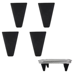 4/6/8Pcs Dewatering Rack Buffer Pad Air Fryer Silicone Feet Steam Protector For Dehydrator Racks Tabs Silica Gel Tray Bumpers