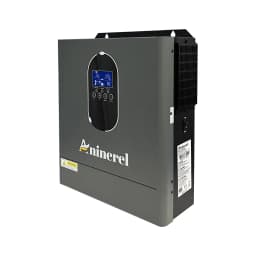 Aninerel NEW 4.2kw Hybrid Solar Inverter 110V-120v 24V On/Off Grid built-in MPPT 120A 60-500V 50/60hz Home Inversor Pure Sine Wave