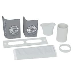 Dual Hose Kit for Portable Air Conditioner, Convert Single Hose Portable AC Unit to Dual Hose for Faster Cooling, Easy Install,