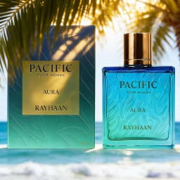 Rayhaan Pacific Halo Men's perfume has a clear ocean flavor, clean and transparent like the sea breeze, and the bottle body has a sense of summer holiday atmosphere
