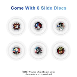 19-in-1 Galaxy Projector Starry Sky Night Light, 360° Rotate Planetarium Lamp with Independence Day Film Discs, LED Star Projector for Bedroom Home Decor, July 4th Patriotic Party Light, Kids Adults Gift, Timed & Adjustable Brightness