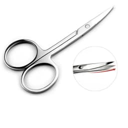 1 Piece Top Curved Design Portable Scissors, Multi-Functional | Personal Care Tool / Household Beauty Scissors