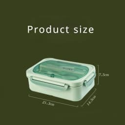 1200ML Lunch Bento Box for Adults Office Worker Picnic LeakProof Lunch Box with Utensils 3 Compartment Bento Box Microwave Safe