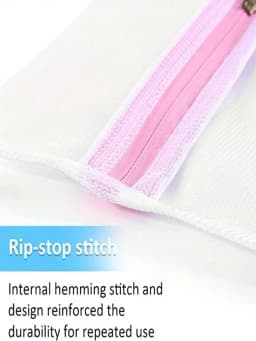 3Pcs/Set Zipped Laundry Bags Reusable Washing Machine Clothing Care Washing Mesh Net Bra Socks Lingerie Underwear Laundry Bags